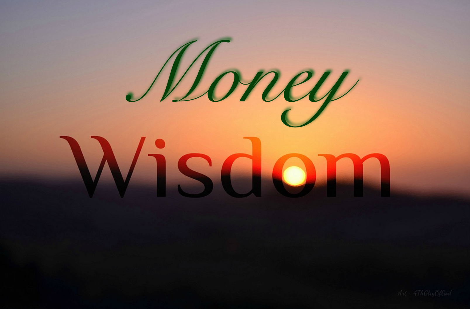 money wisdom